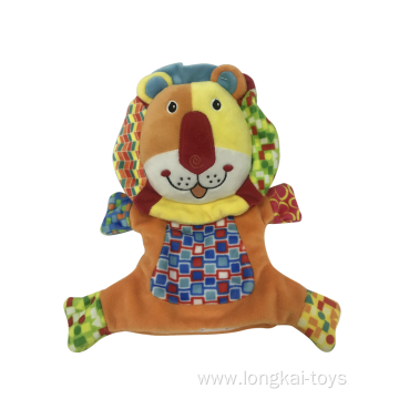 Hand Puppet Lion Red